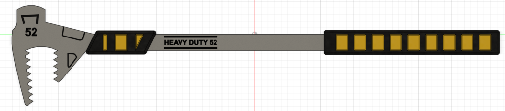 The final wrench model.